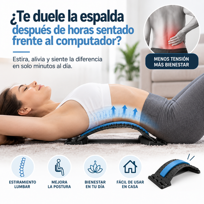 LUMBAR FLEX | MASAJEADOR ESTIRADOR LUMBAR